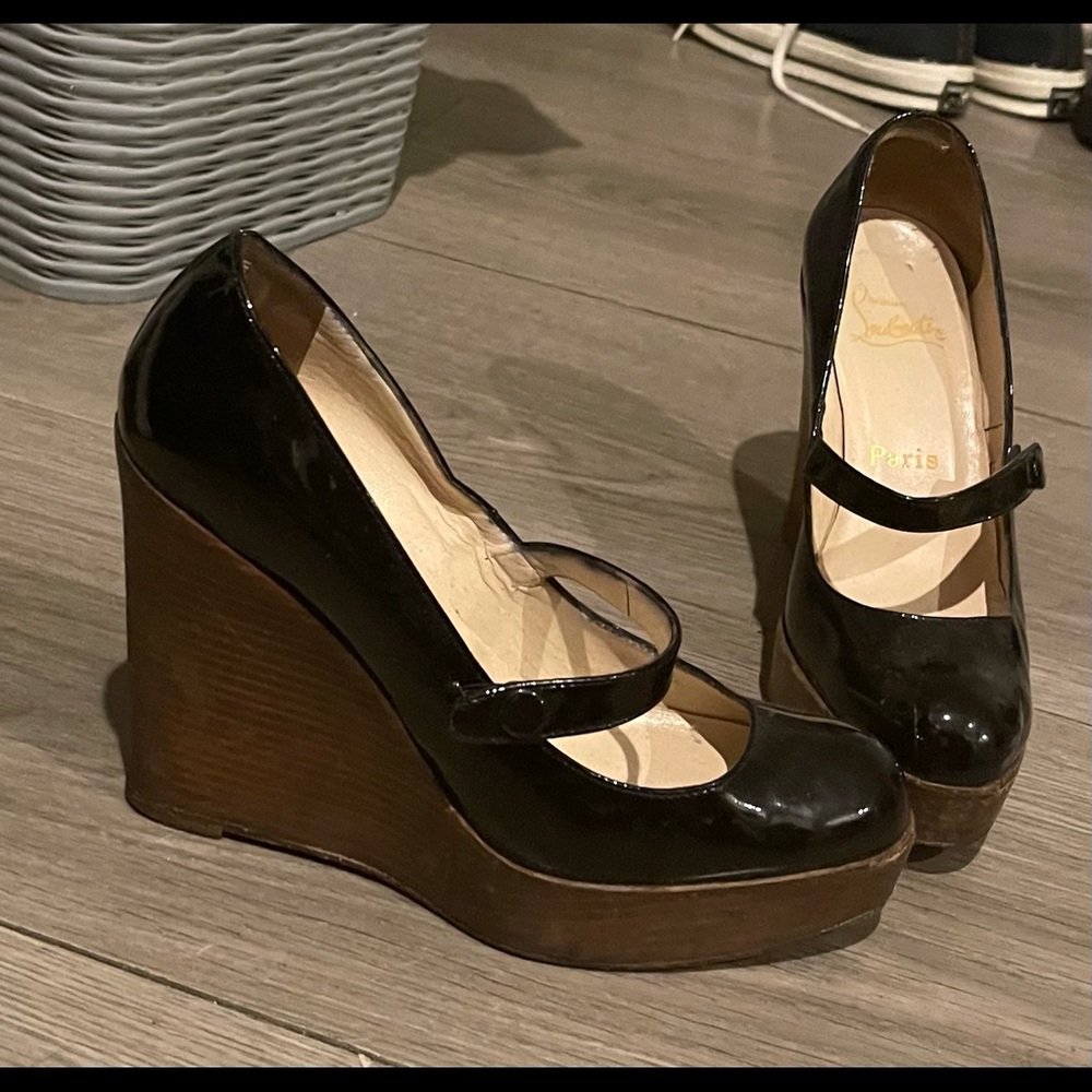 Christian Louboutin wedges